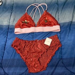 VS PINK LAUREL & LOVE Large Set